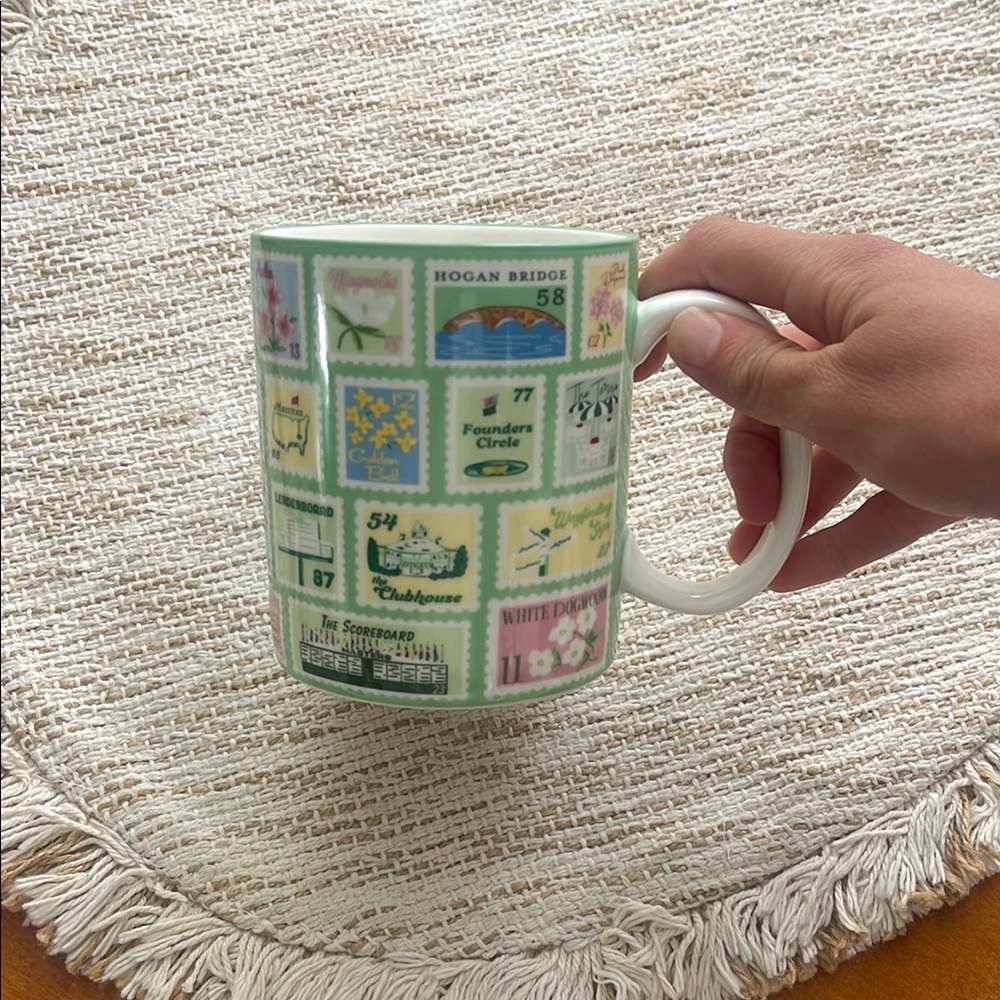 Master’s Colorful Stamp Design Mug